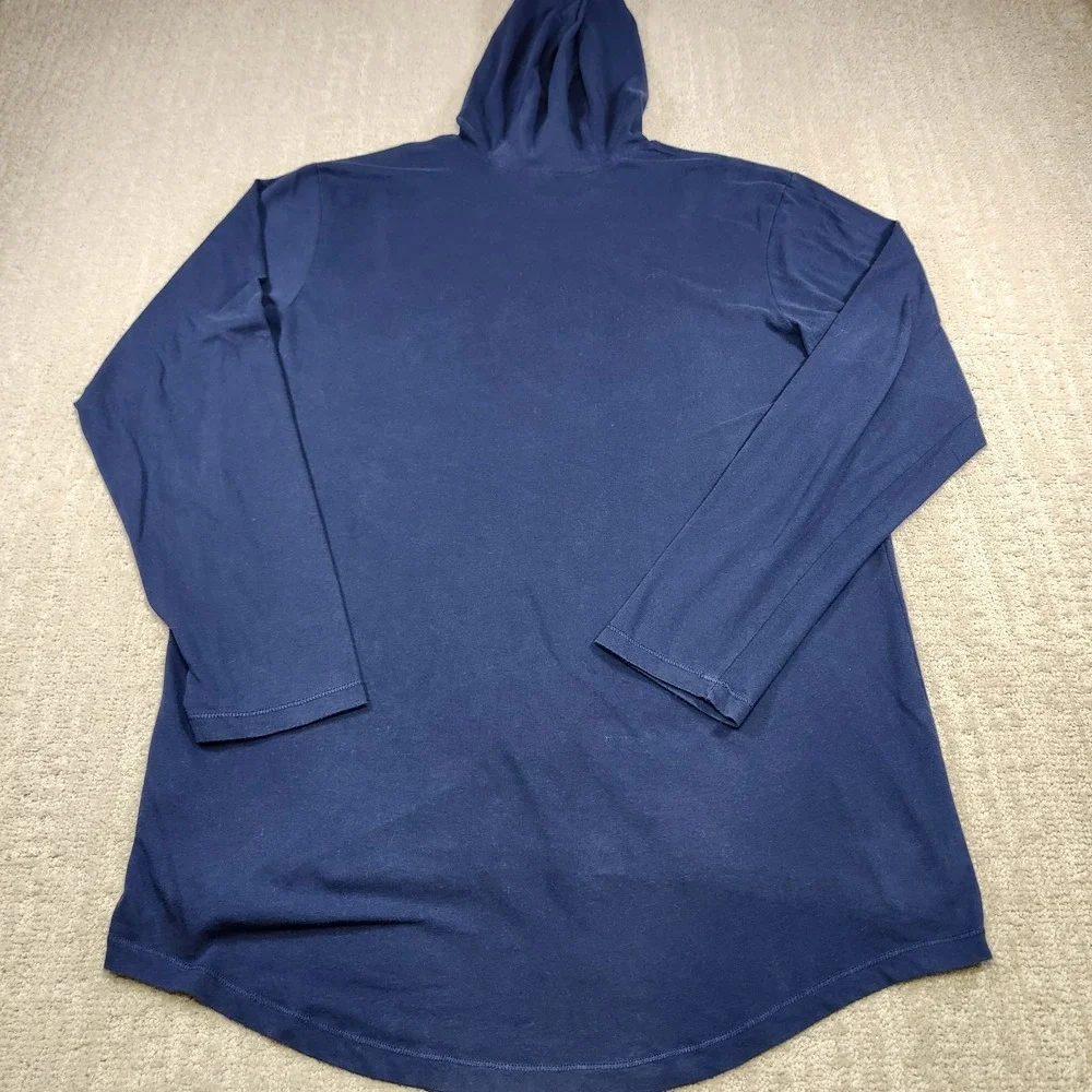 Washington Wizards Hoodie Men Large Nike Lightweight Dri Fit NBA Basketball Blue